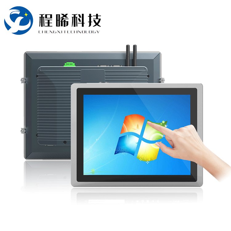 全封閉款工控一體機(jī) 電容觸摸屏工業(yè)電腦的可靠之選